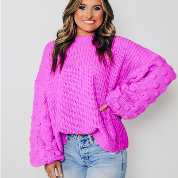 Pink Sweater - Picture 2 of 2